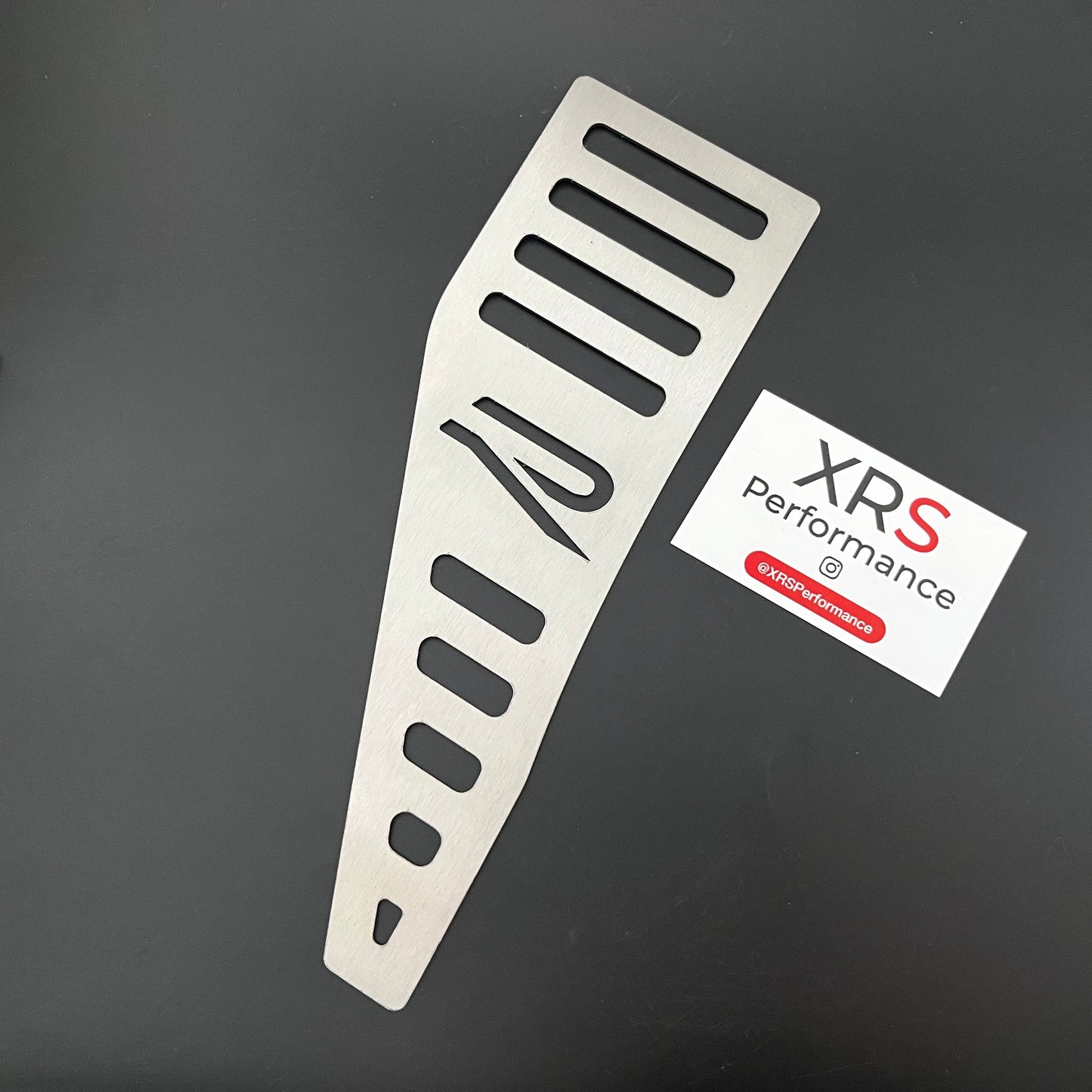 VW GOLF R MK8 STAINLESS STEEL FOOTREST - AUTO
