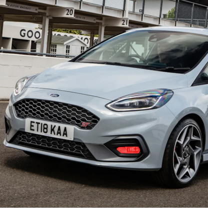 FORD FIESTA MK8 ST & ST LINE TRANSPARENT COLOUR FOG LIGHT COVER PROTECTORS