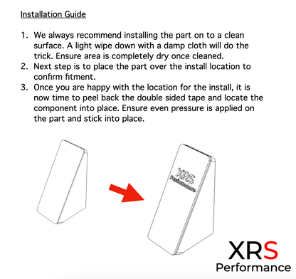 TOYOTA YARIS GR STAINLESS STEEL FOOTREST