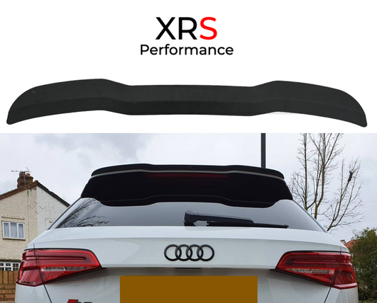 AUDI A3 RS3 8V 15-20 HATCH BOOT SPOILER CAP - BLACK