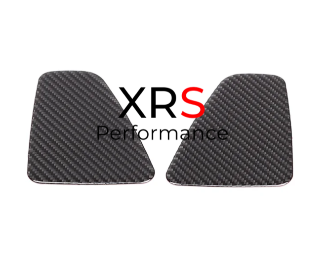 FIAT 500 595 695 CARBON REAR LIGHT INSERTS
