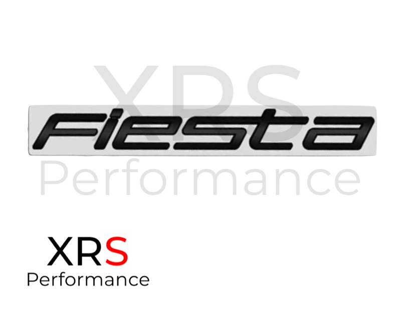 Ford Fiesta MK8 2018+ Gloss Black Fiesta Boot Lettering Badge