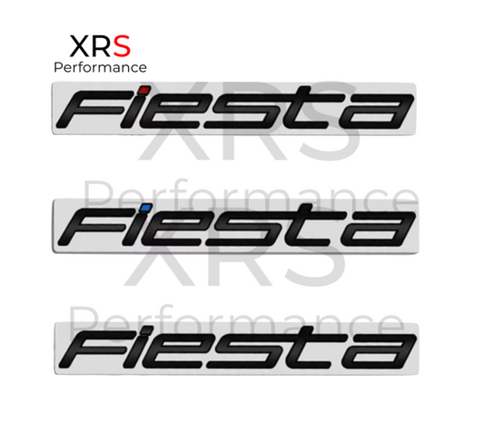 Ford Fiesta MK8 2018+ Gloss Black Fiesta Boot Lettering Badge
