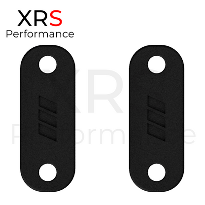 FORD FIESTA MK7 BONNET SPACER BLOCKS RISERS - RELEASE THE HEAT - 12MM - CARBON