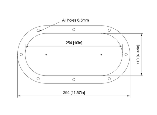 CUSTOM EXHAUST SIDE EXIT PLATE TWIN STAINLESS STEEL