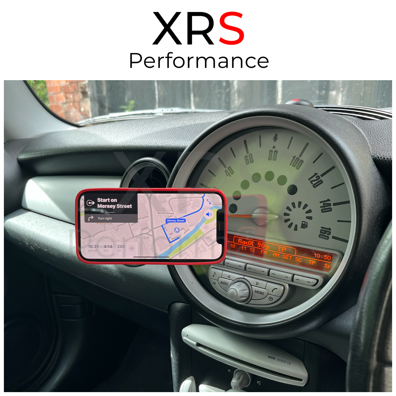 MINI R56 R57 COOPER HATCH MAGNETIC BALL JOINT PHONE MOUNT HOLDER