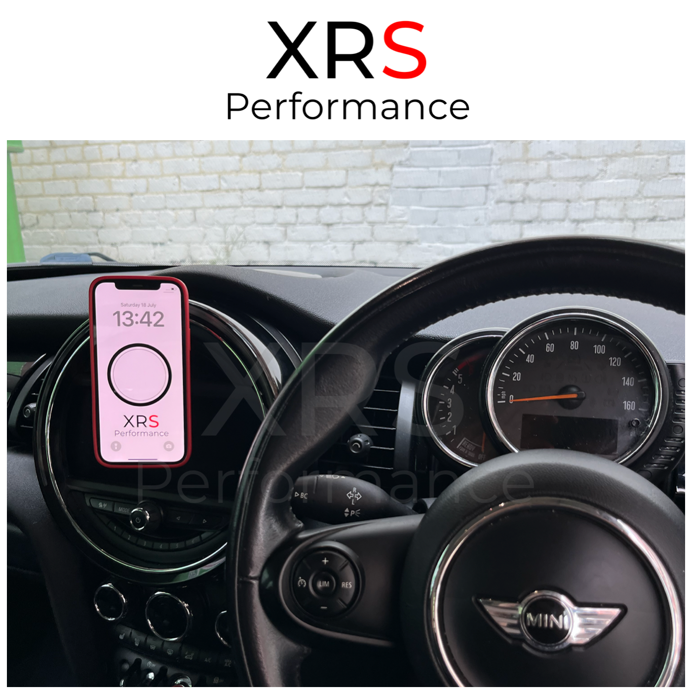 MINI F55 F56 F57 COOPER HATCH MAGNETIC BALL JOINT PHONE MOUNT HOLDER