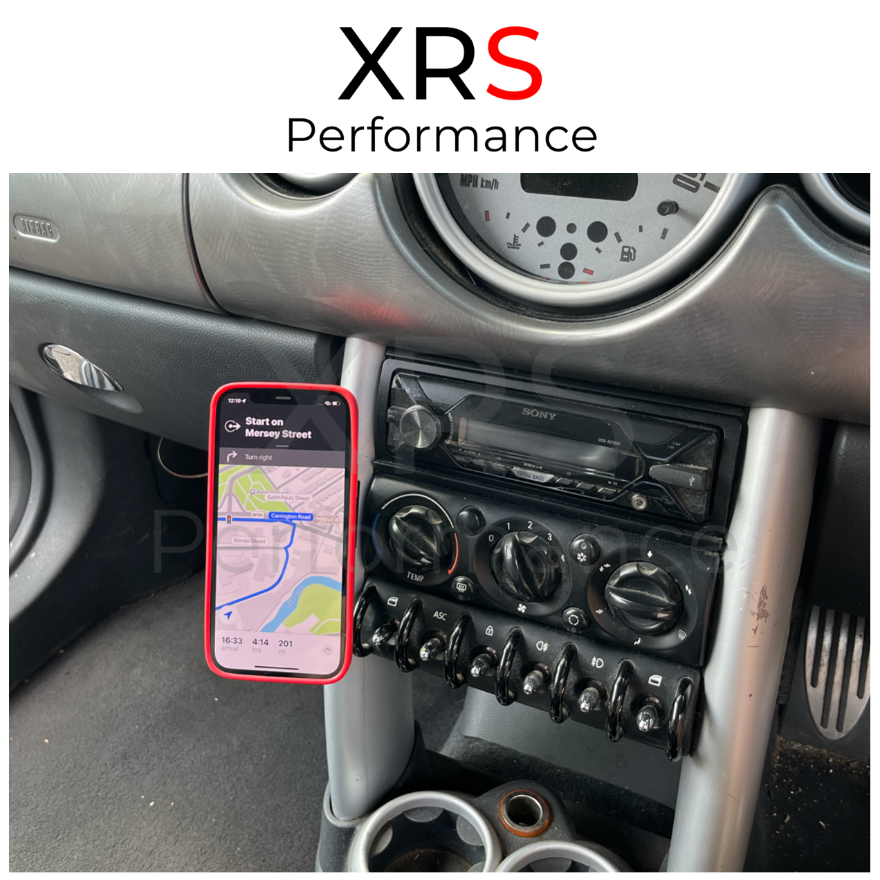 MINI COOPER R50 R52 R53 HATCH MAGNETIC BALL JOINT PHONE MOUNT HOLDER