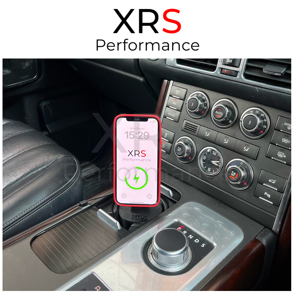 CUPHOLDER MAGNETIC CHARGER PHONE HOLDER FOR LAND ROVER DISCOVERY 3 & 4