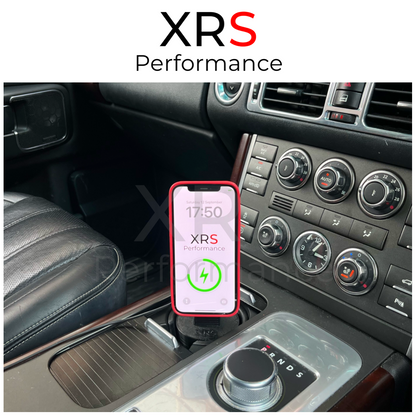 CUPHOLDER MAGNETIC CHARGER PHONE HOLDER FOR LAND ROVER DISCOVERY 3 & 4