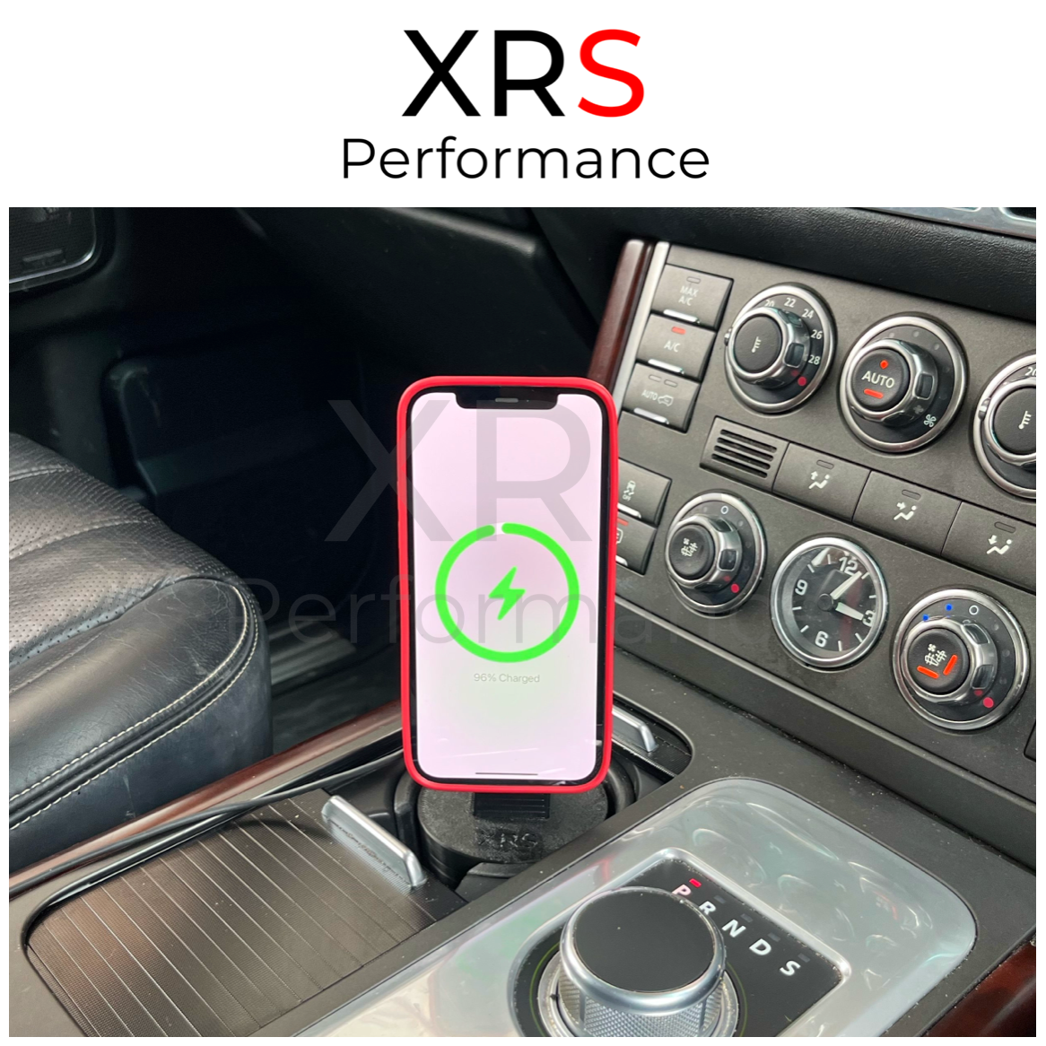 CUPHOLDER MAGNETIC CHARGER PHONE HOLDER FOR LAND ROVER DISCOVERY 3 & 4