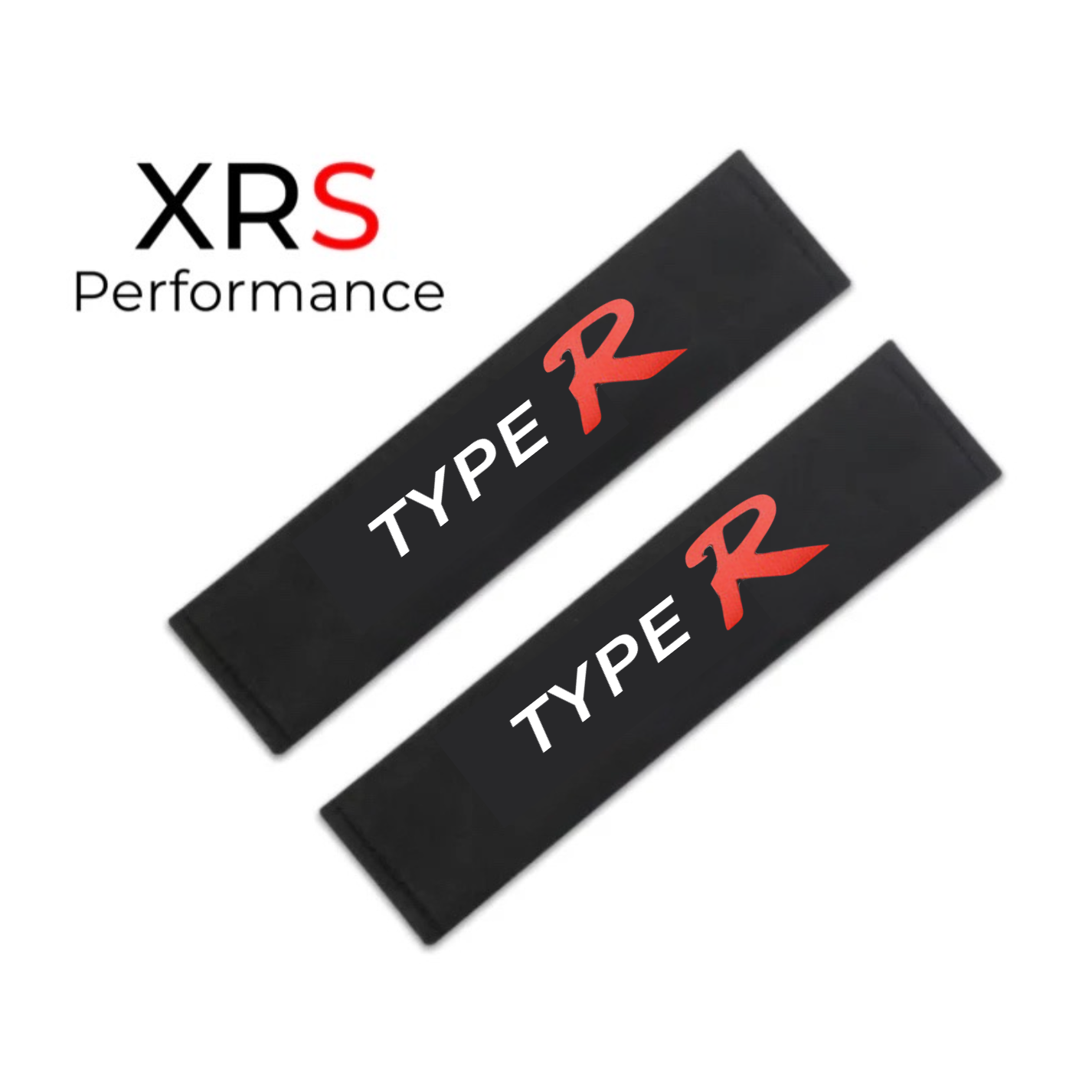 Honda Type R Seat Belt Covers Pad Protectors x 2