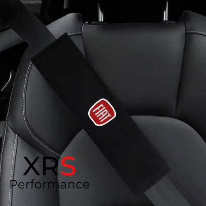 Fiat Seat Belt Covers Pad Protectors x 2