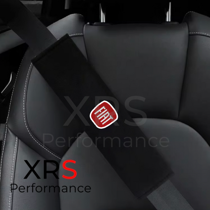 Fiat Seat Belt Covers Pad Protectors x 2