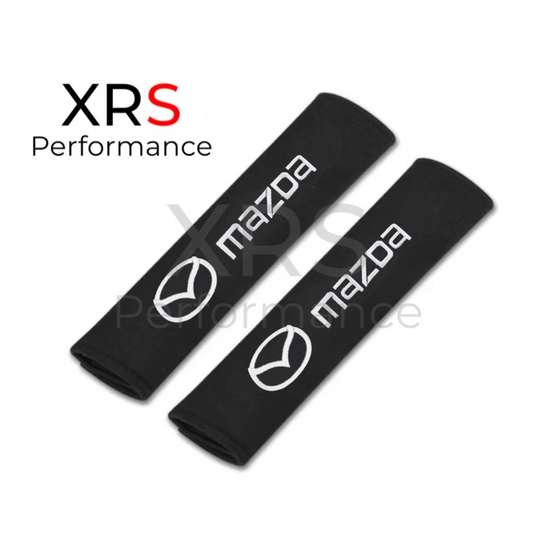 Mazda Seat Belt Covers Pad Protectors x 2