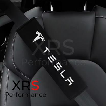 Tesla Seat Belt Covers Pad Protectors x 2