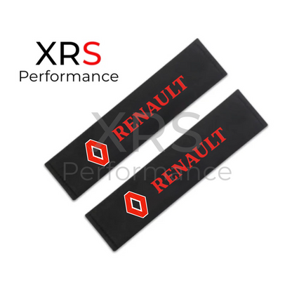 Renault Seat Belt Covers Pad Protectors x 2