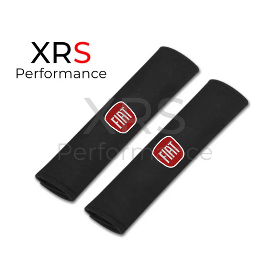 Fiat Seat Belt Covers Pad Protectors x 2