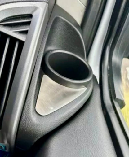 FORD TRANSIT PRE FACELIFT CUSTOM DASH TRIM PAIR STAINLESS STEEL