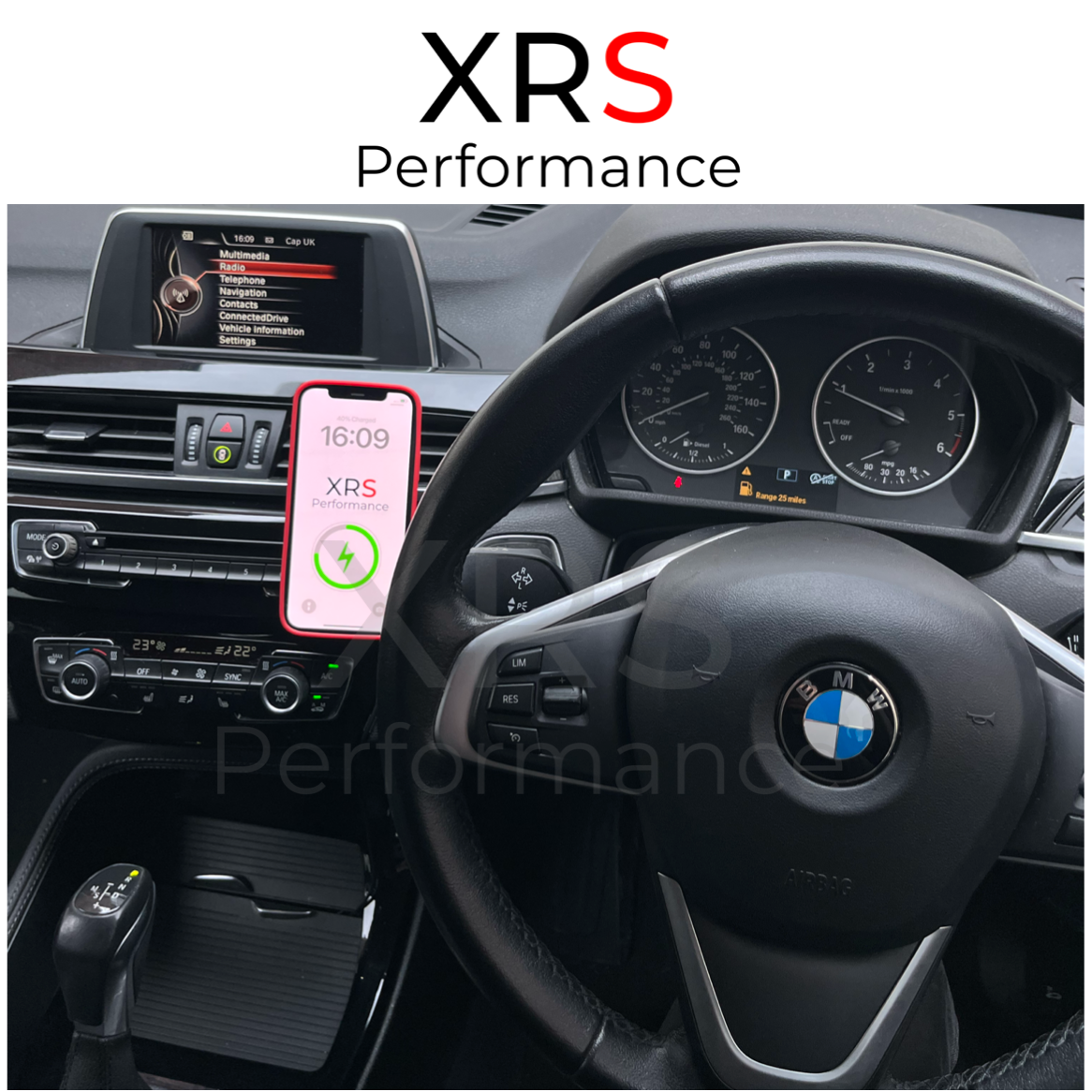 BMW X1 F48 MAGSAFE CHARGER MOUNT PHONE HOLDER KIT