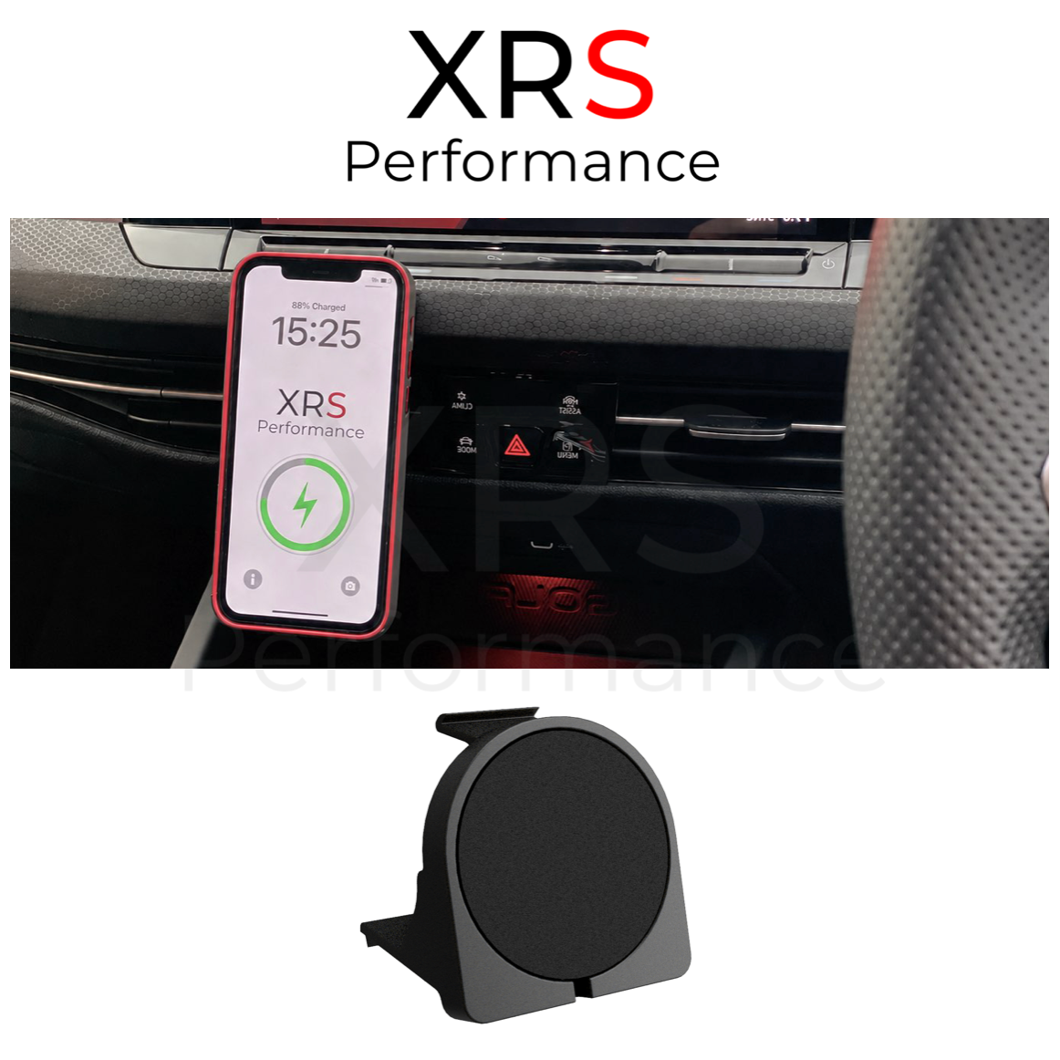 VW GOLF MK8 19+ MAGSAFE CHARGER MOUNT PHONE HOLDER KIT