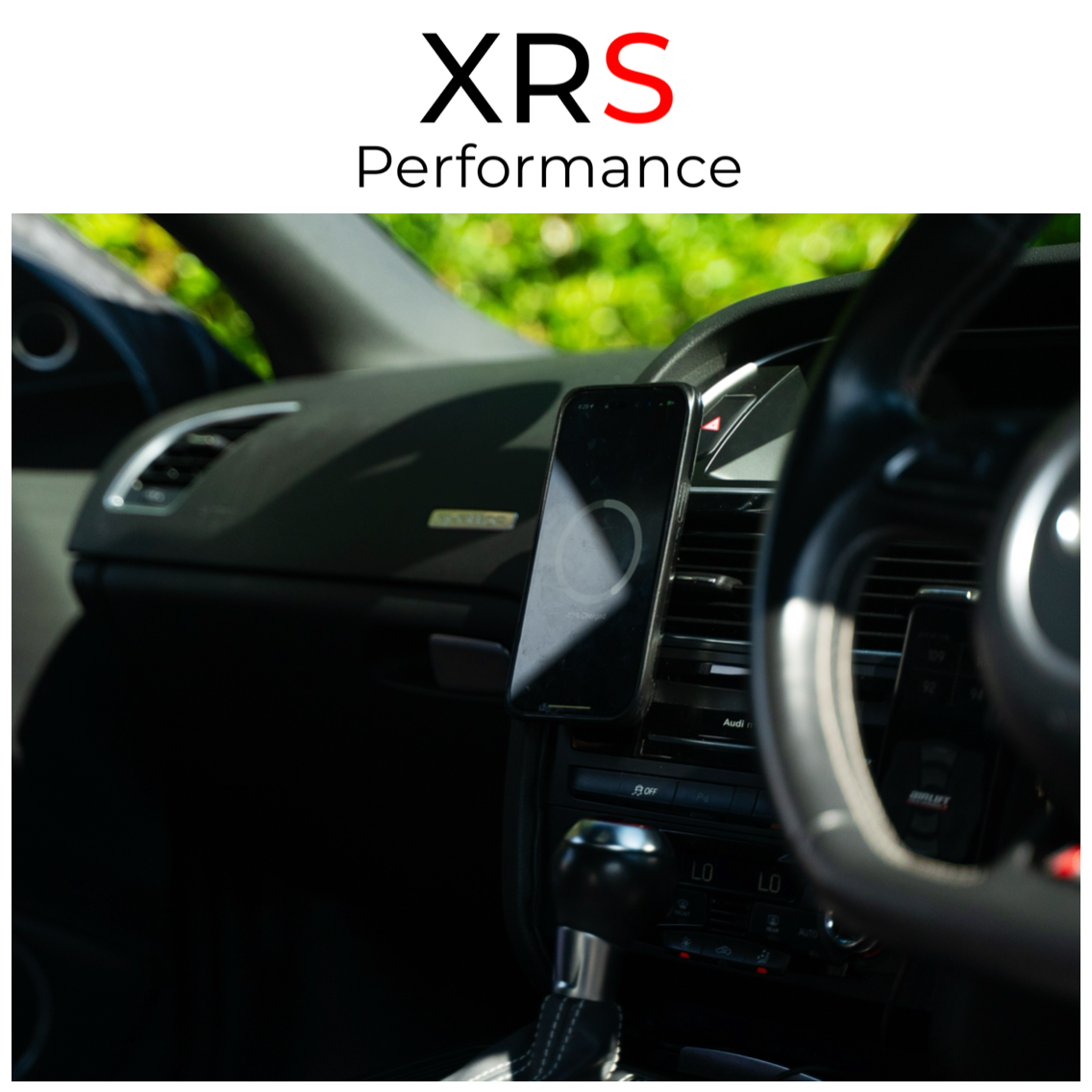 AUDI A4 S4 RS4 B8 B8.5 MAGSAFE CHARGER MOUNT PHONE HOLDER KIT