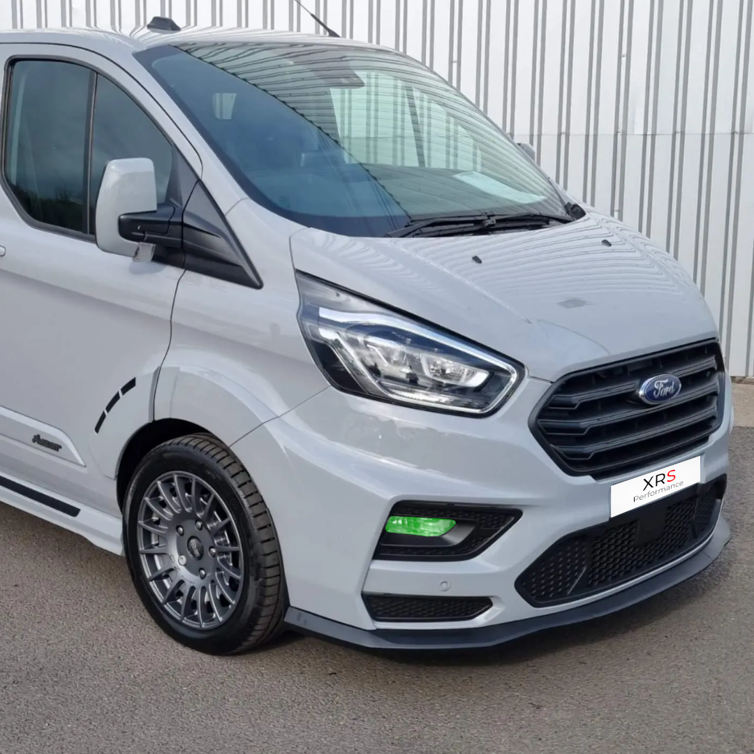FORD TRANSIT CUSTOM 18-23 TRANSPARENT COLOUR FOG LIGHT COVER PROTECTORS