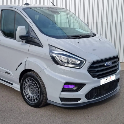FORD TRANSIT CUSTOM 18-23 TRANSPARENT COLOUR FOG LIGHT COVER PROTECTORS