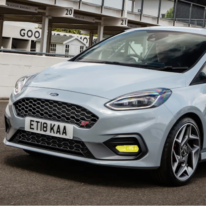 FORD FIESTA MK8 ST & ST LINE TRANSPARENT COLOUR FOG LIGHT COVER PROTECTORS
